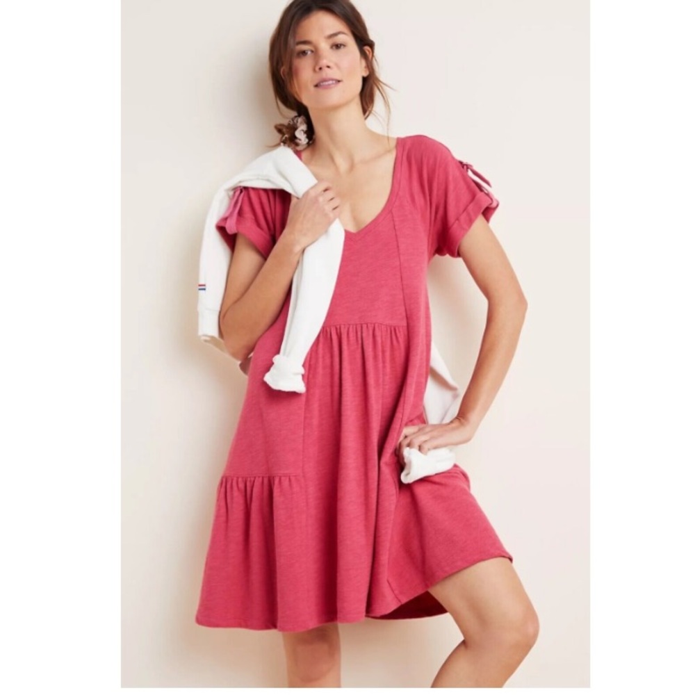 Anthropologie Saturday Sunday Kathie Flounced Dress